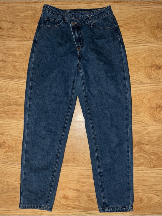 Denim - Classic High-Waist Dark Blue Women’s Jeans